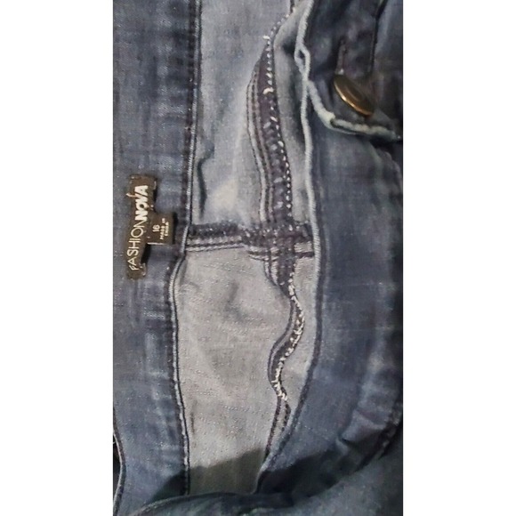womens fashion nova high waisted jeans size 15/16 - Picture 8 of 8